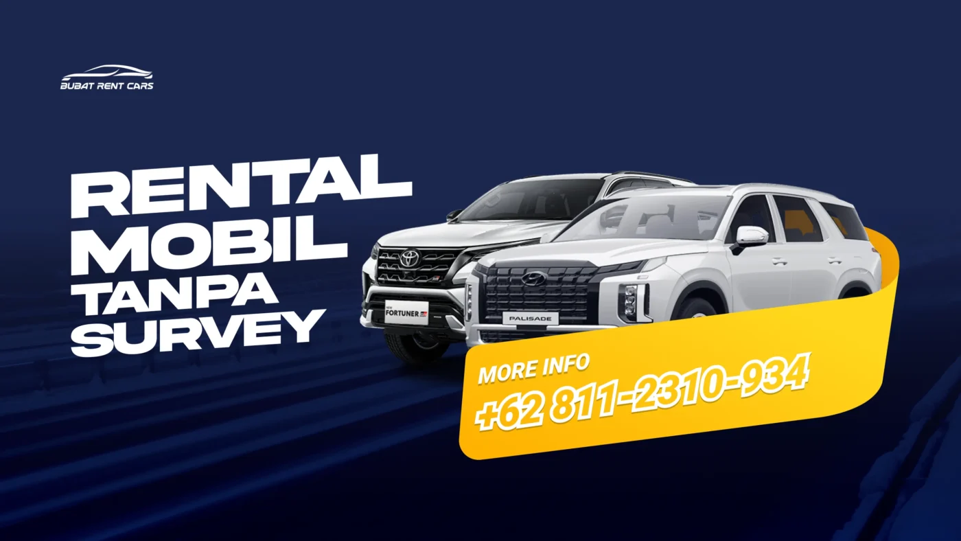 banner Rental mobil tanpa survey